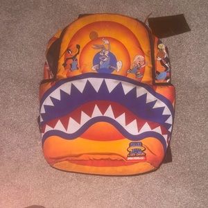 Orange Bugs Bunny SprayGround bookbag